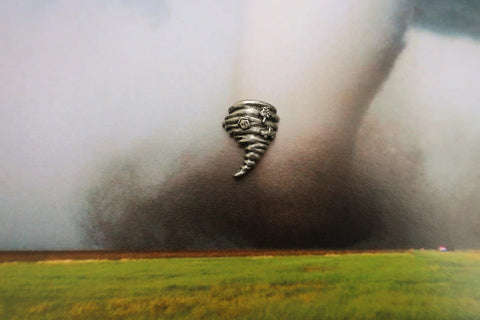 Tornado Lapel Pin