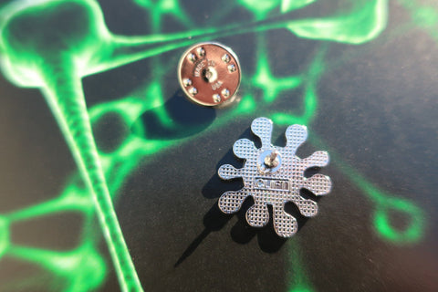 Virus Enamel Pin