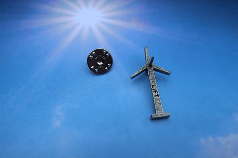 Wind Turbine Lapel Pin