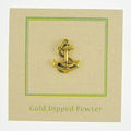 Anchor Gold Lapel Pin